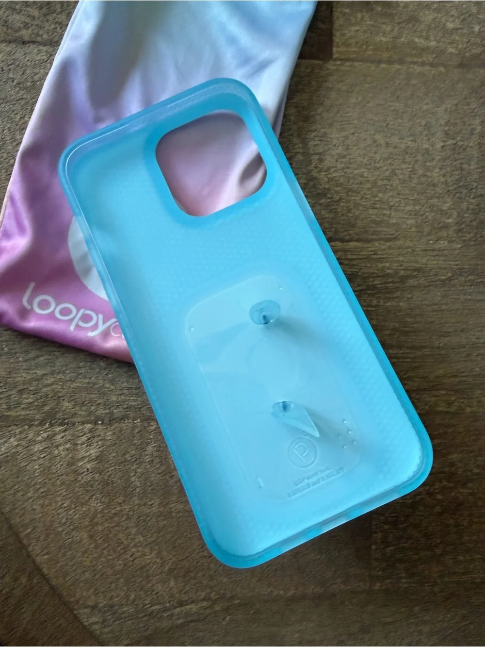 Loopy Case Ombre Pink to Blue Gradient Phone Case with Loop